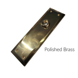 8 Rectangular Door Trim escutcheon Plate With Hub For Antique Door 8-rectangular-door-trim-escutcheon-plate-with-hub-for-antique-door
