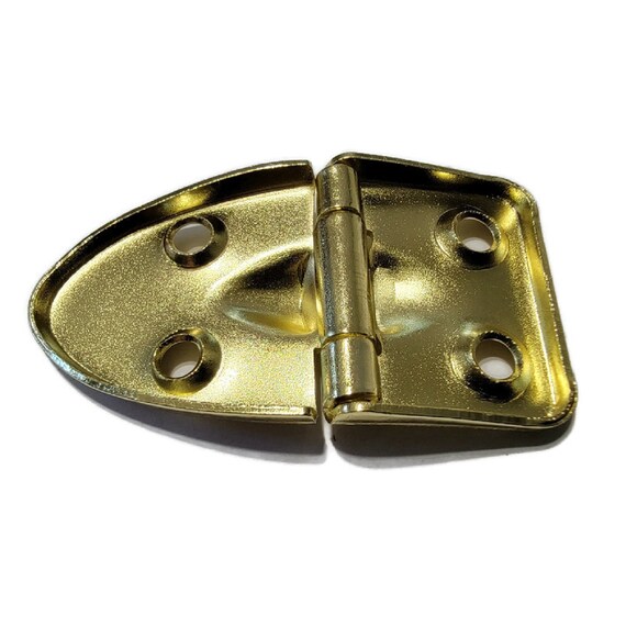 Brass Plated Steel Small Jewelry Box Hinge