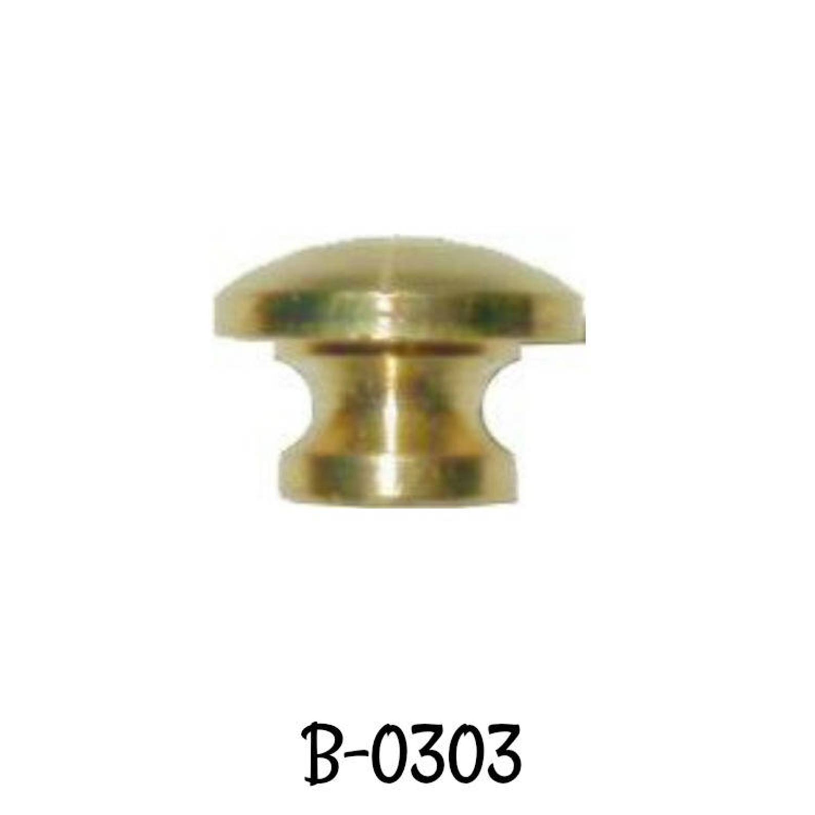 Brass Knob 7/16 Small Turned Brass Bookcase Knob Etsy