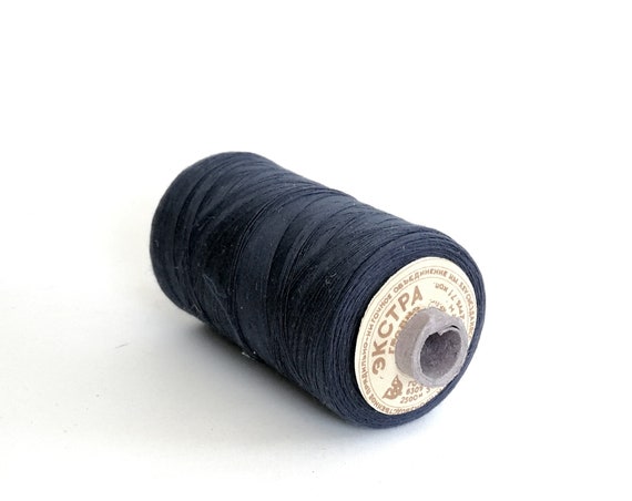 Zero Waste 100% Cotton Thread Spools Quality Sewing Tools Strong Vintage  Natural Organic Thread Large Bobbins Black Denim Brown Thread 