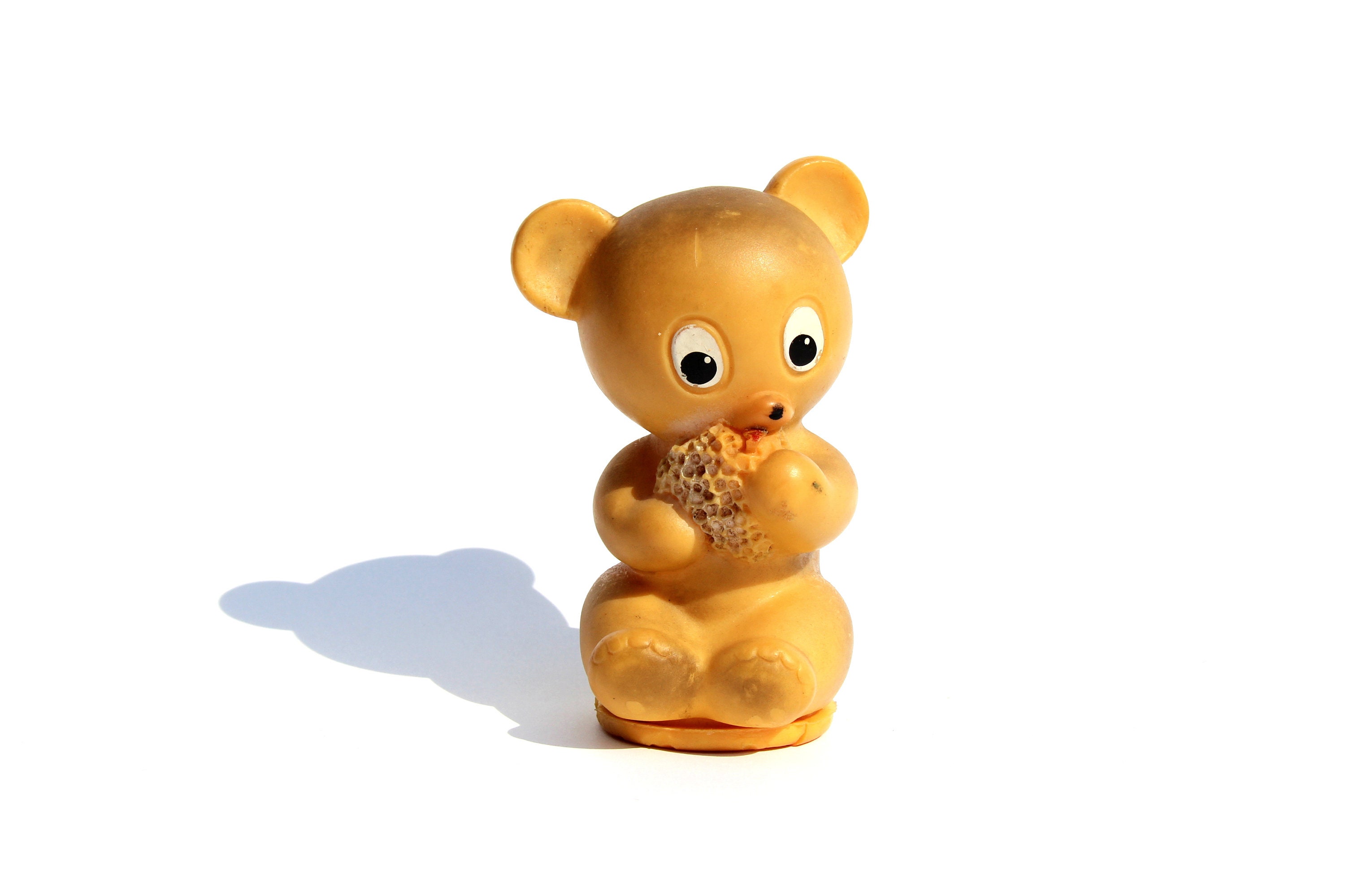 Stuffed Animals & Plushies Toys & Games Vintage Plush Rabbit Orange ...