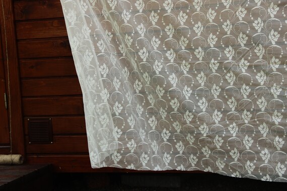 Vintage 2024 lace curtains