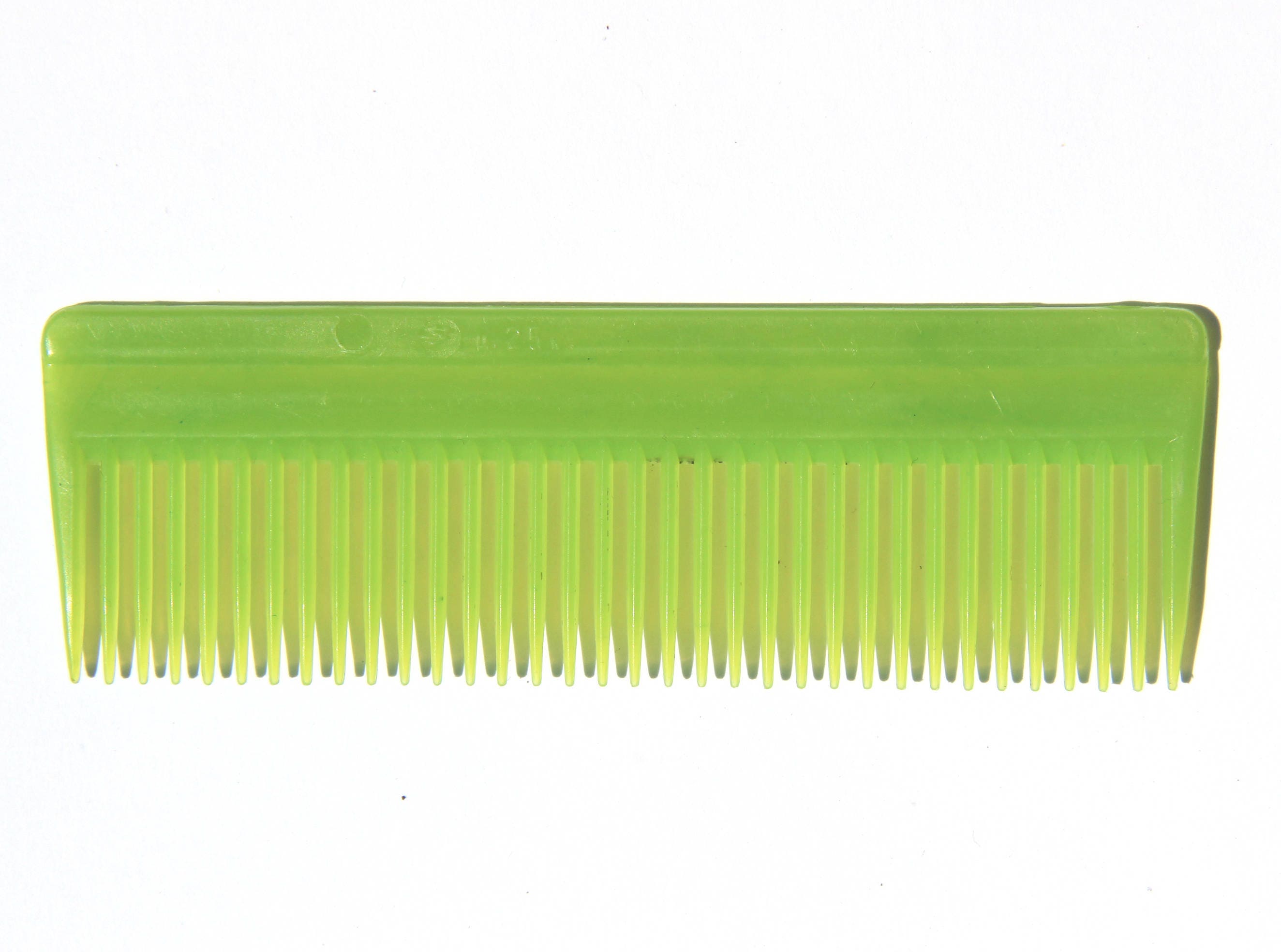 Vintage Hair Styling Tools Green Hair Comb Small Etsy