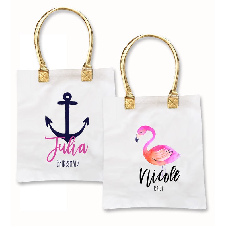 Beach Bag Bridesmaid Tropical Bag Bridesmaid Gift Bachelorette Gift Will You Be My Bridesmaid Bridesmaid Tote Bag