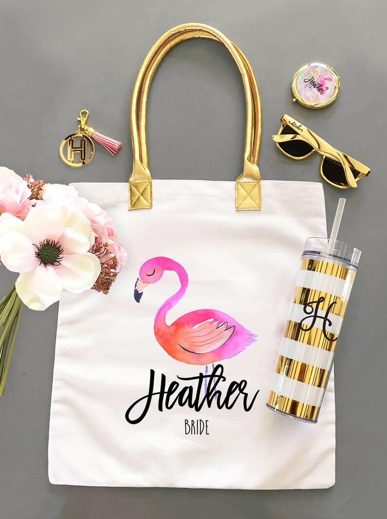Beach Bag Bridesmaid Tropical Bag Bridesmaid Gift Bachelorette Gift Will You Be My Bridesmaid Bridesmaid Tote Bag