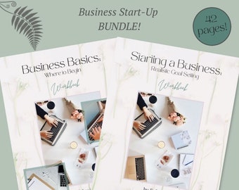 Starting a Business BUNDLE: Where to Begin / Realistic Goal Setting / How to Start a Business / Business Start-up Guide / Business Workbook