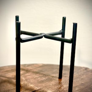 Display Stand - Black or Gold Metal