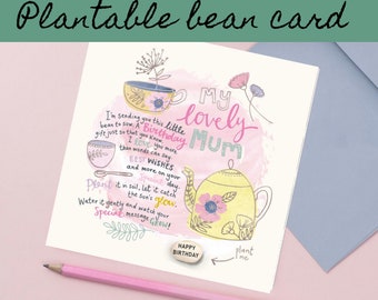 Handmade Birthday card for mum, birthday card for her, happy birthday mum, , birthday gift for mum, birthday card for mum, Birthday card,