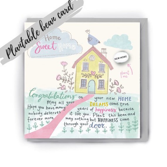 New Home New BEAN-ginnings Card