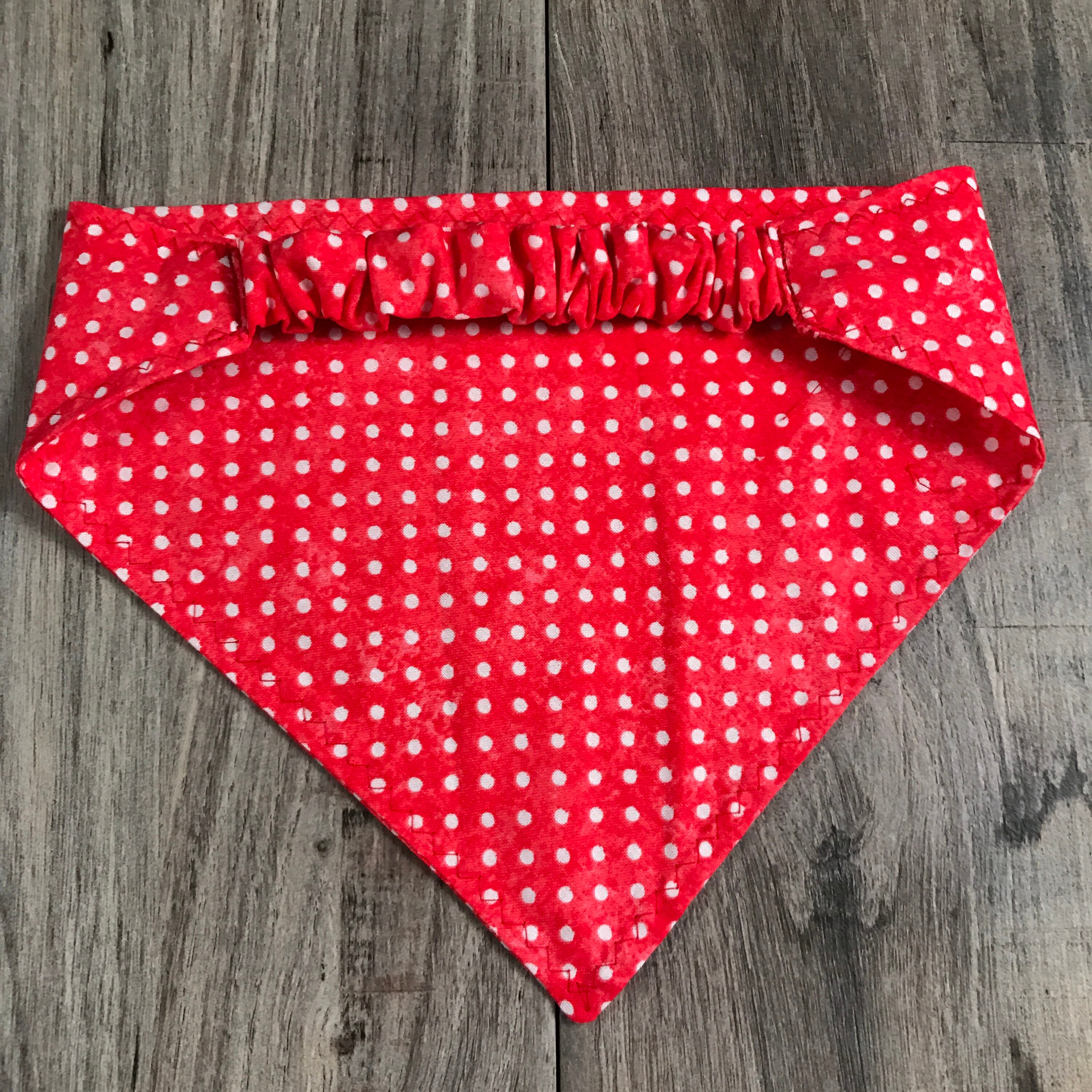 Red Polkadot Baby Child Bandana/Kerchief Headband/ Dorag Etsy