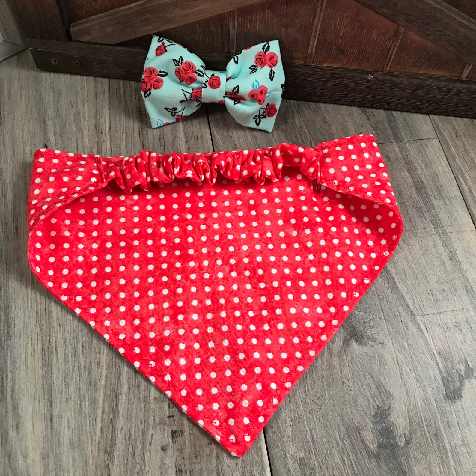 Red Polkadot Baby Child Bandana/Kerchief Headband/ Dorag Etsy