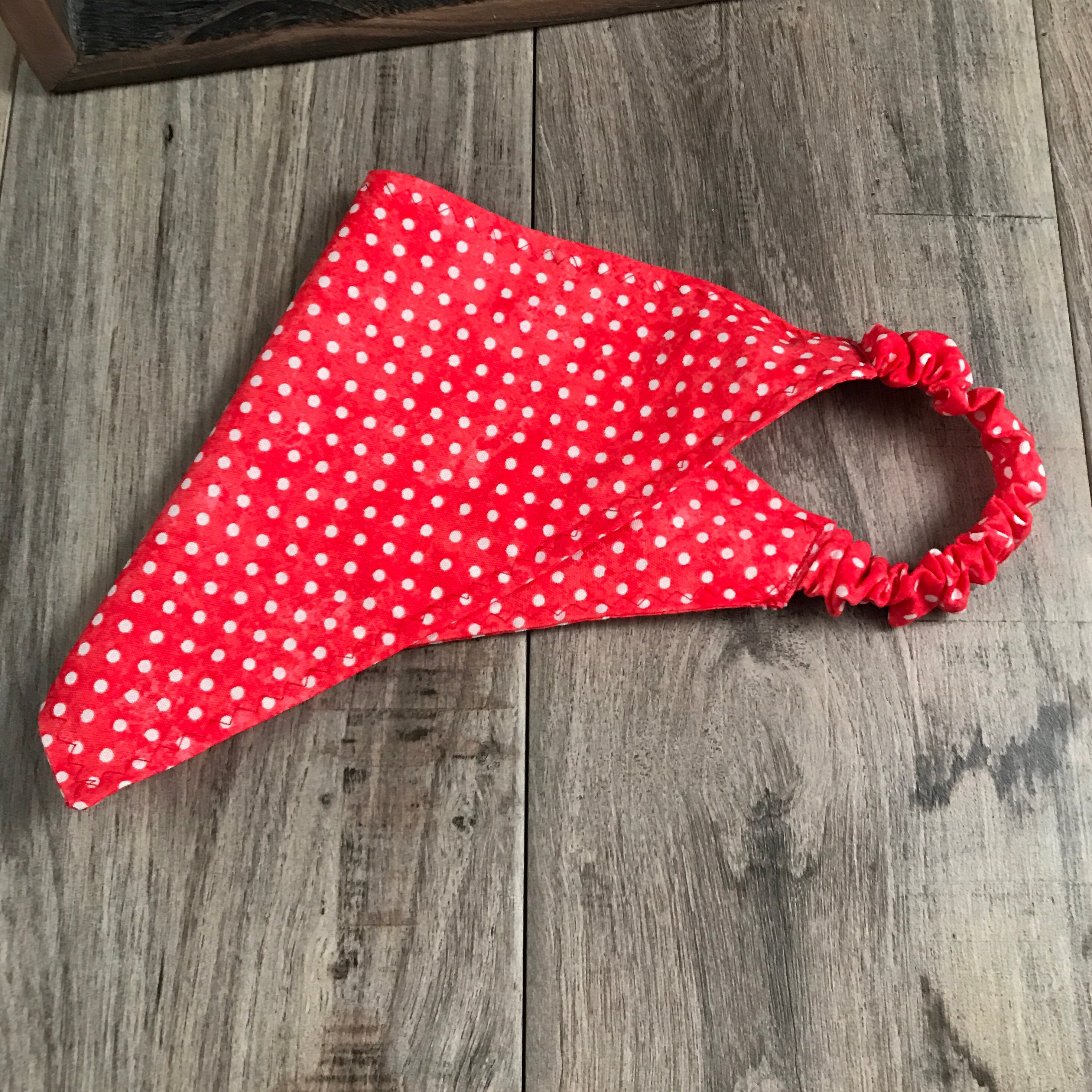 Red Polkadot Baby Child Bandana/Kerchief Headband/ Dorag Etsy