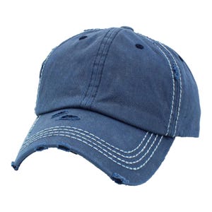 Rustic Washed Cotton Dad Hat: Distressed Vintage Style
