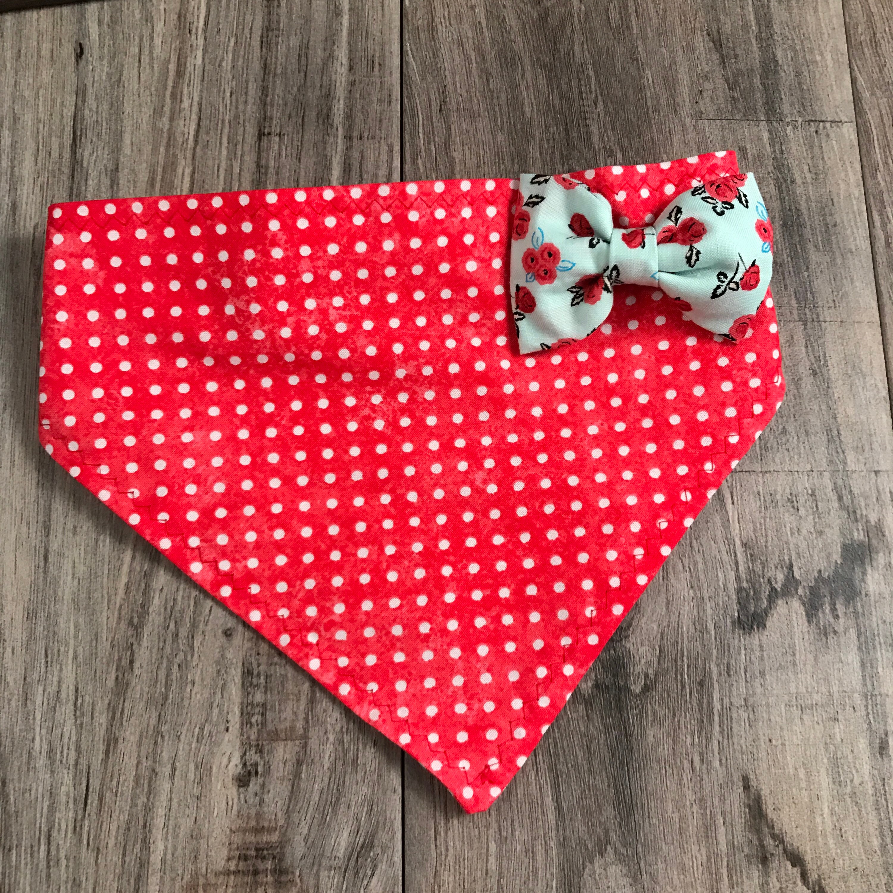 Red Polkadot Baby Child Bandana/Kerchief Headband/ Dorag Etsy