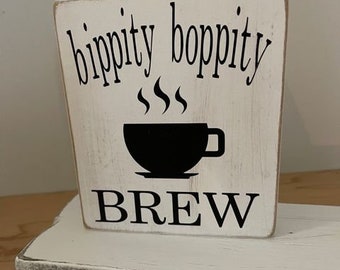 Coffee Bar sign, Disney coffee bar sign, kitchen decor, coffee decor, hostess gift, house warming gifts