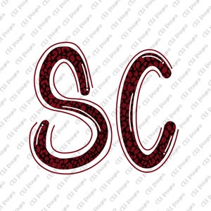 | de Nouvelle-Guinée du Sud | SC | manuscrit de Caroline du Sud | de fichier de chemise png | de sublimation de Caroline du Sud SC fille | design mignon de Caroline du Sud