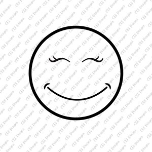 Süßes Smiley Gesicht PNG SVG | Flirty Smiley Gesicht | Smiley Face svg | Retro Smiley Gesicht | Retro | smiley png | Happy Face PNG | Smiley Clip Art