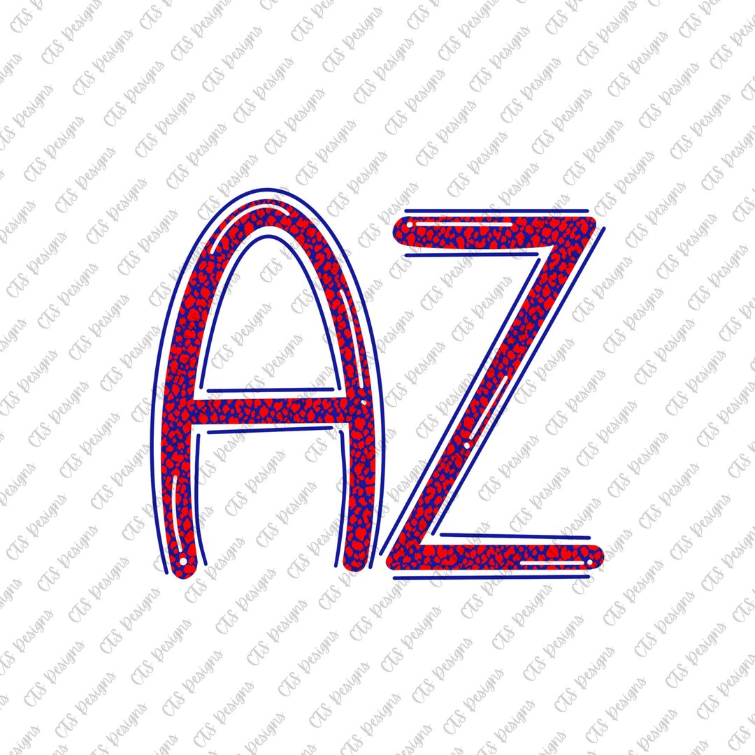 Arizona PNG | AZ | Handwritten Arizona | PNG Shirt File | Leopard ...