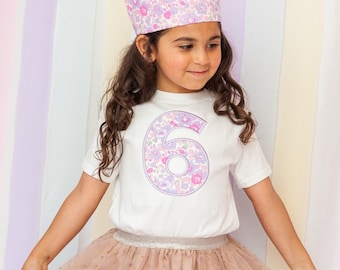 Maglietta di compleanno Liberty of London: vestito personalizzato per il primo compleanno