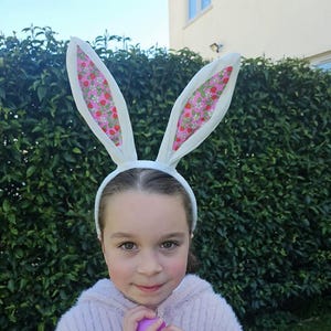 Orejas de conejo - Hechas a medida con tela Liberty of London - Diseña las tuyas - Para niños y niñas - Diversión de Pascua - Disfraces de Pascua