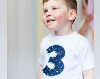 Liberty of London Birthday T-shirt: Custom Cotton Party Top