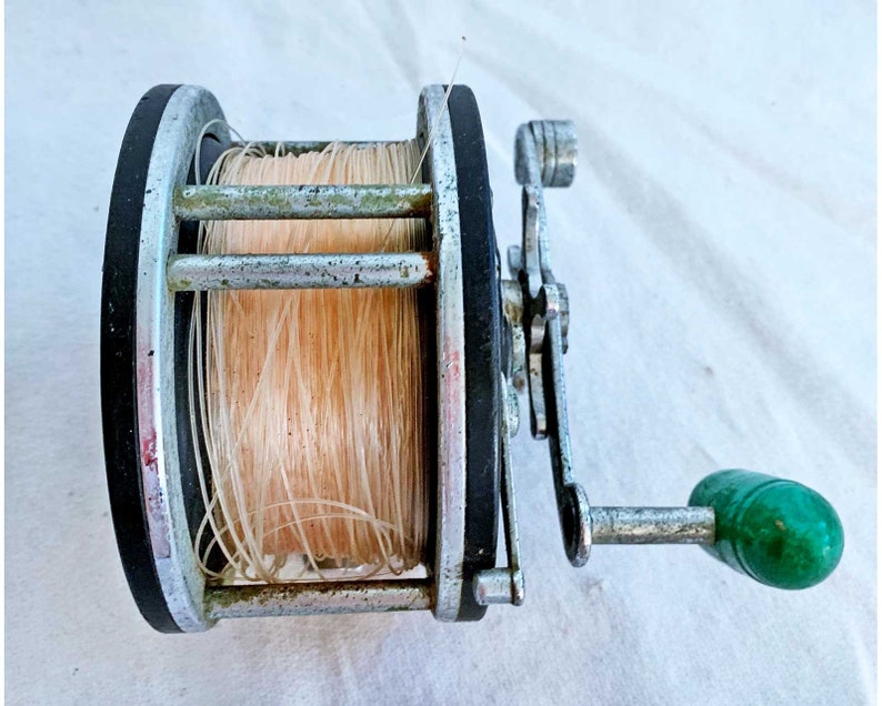 Vintage Penn 149 Deep Sea Fishing Reel Conventional Trolling Etsy