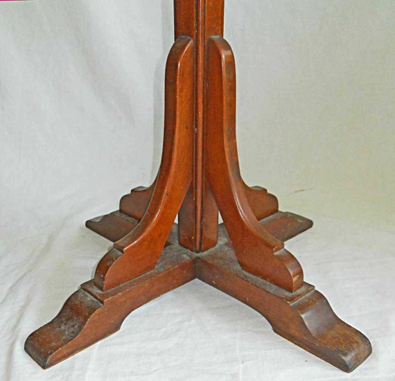 Couch Beistelltische Mobel Vintage Antique Table Candle Stand