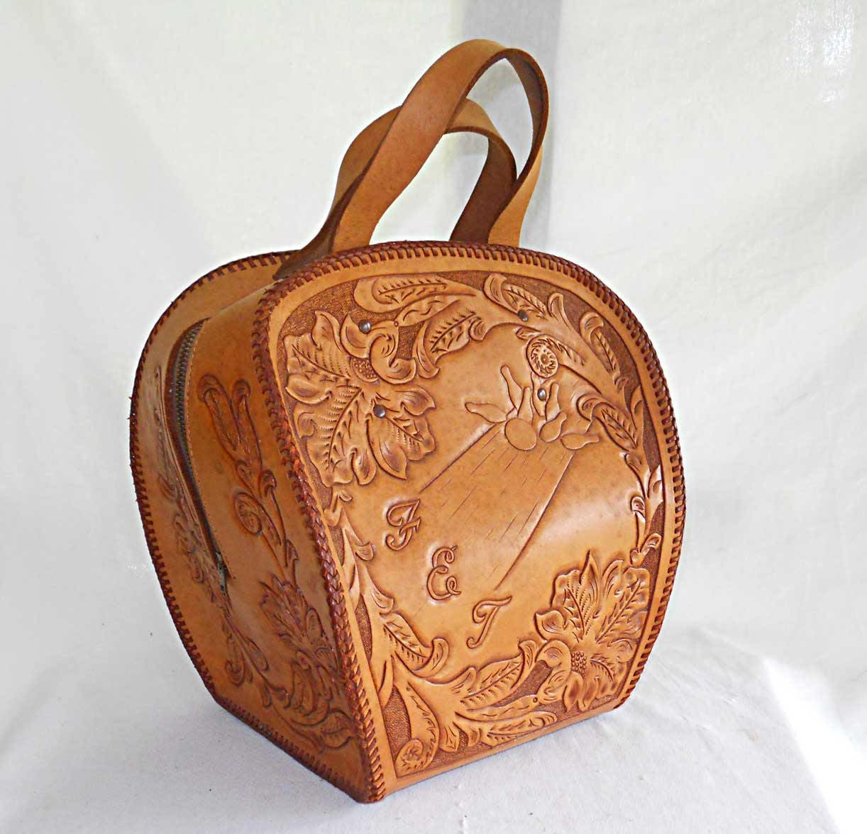 Leather Bowling Ball Bag atelieryuwa.ciao.jp