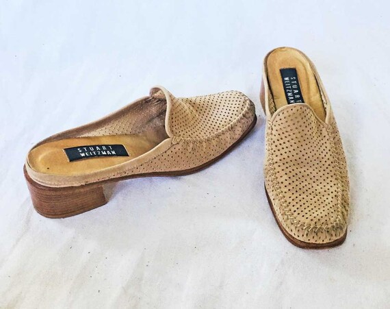 stuart weitzman slip ons