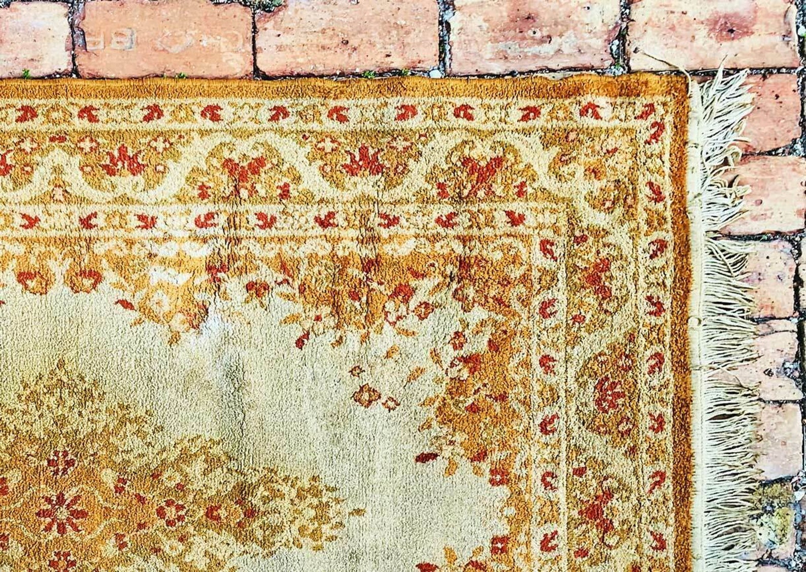 Vintage Italy Oriental Style Rug Carpet 40x 62 Etsy