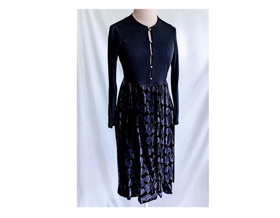 Bonwit Teller Dress Vintage 70s Dead Stock Little
