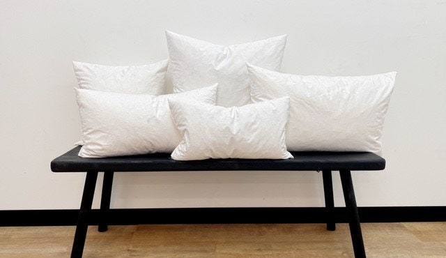 Large duck feather cushions cheap
