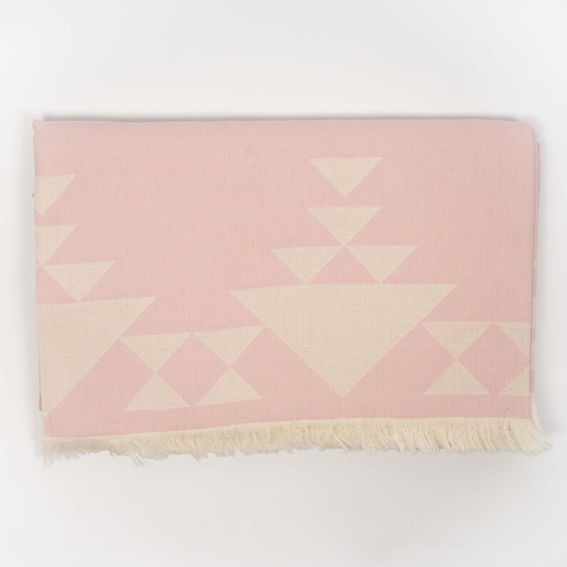 Tribal Blanket Throw Aztec Blanket Geometric Pattern Etsy