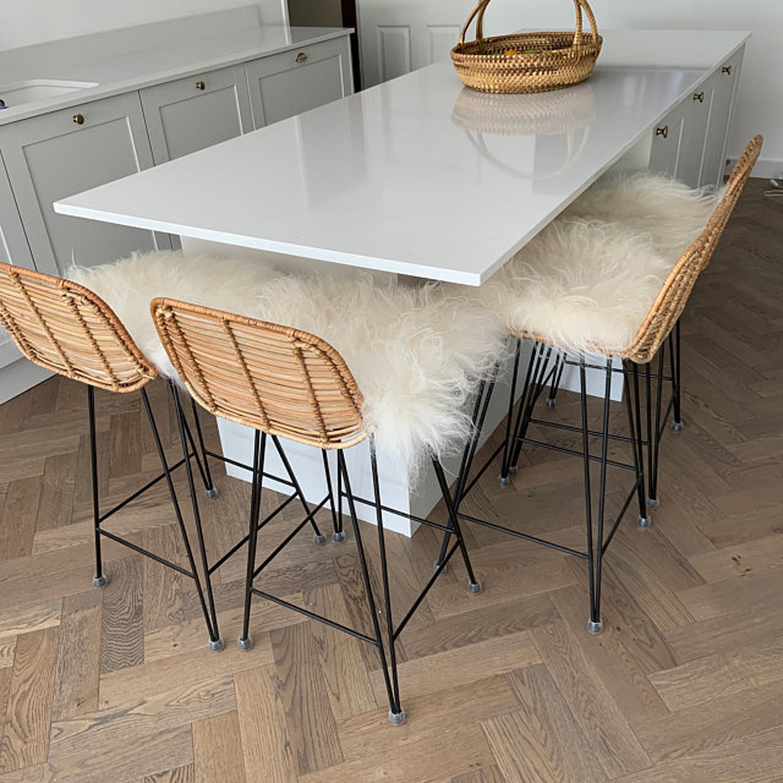 Seat Pads Icelandic Sheepskin Seat Pads Chair Pads 100 Etsy