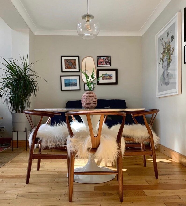 Sheepskin Seat Pads Icelandic Chair Pads 100 Natural Eco Etsy