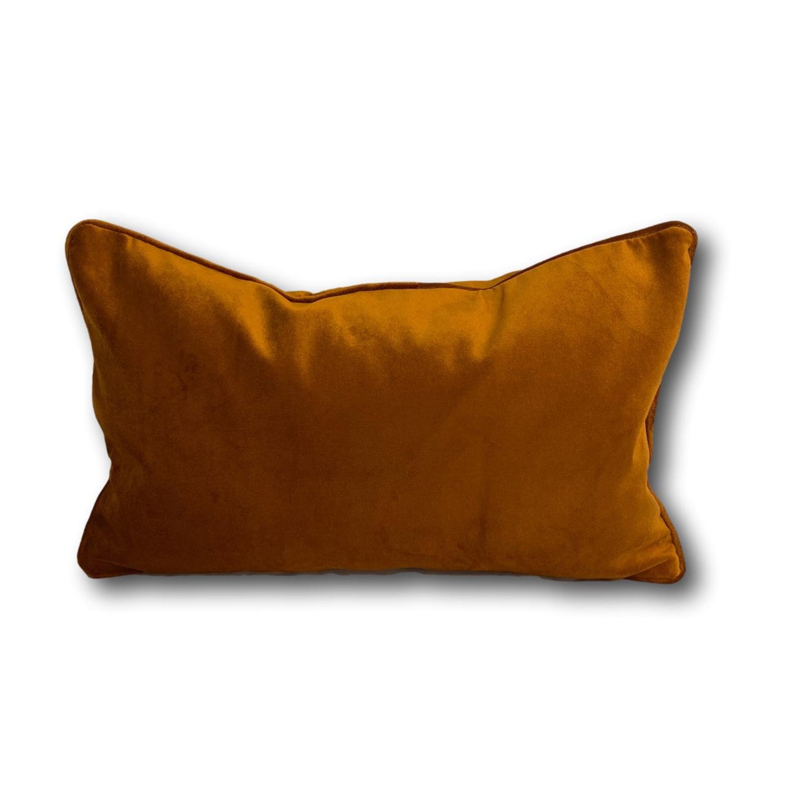 Velvet Cushion Covers 50 X 50 Cm Rust Orange Burnt Orange Etsy UK