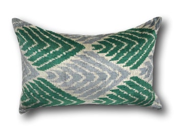 Green Velvet Cushion Pillow Cover, 40 x 60 cm, 30 x 50cm