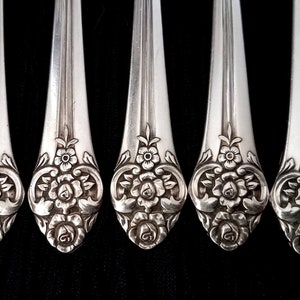 1948 PLANTATION Silver Plate Flatware, Vintage Ornate Floral 1881 Rogers Silverware, Place & Serving, Kitchen Dining, Replacements, Jewelry