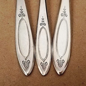1917 ADAM Silverplate Flatware, Place & Serving, Vintage Silverware, Kitchen Dining, Elegant, Replacements, Home Decor, Silverware Jewelry