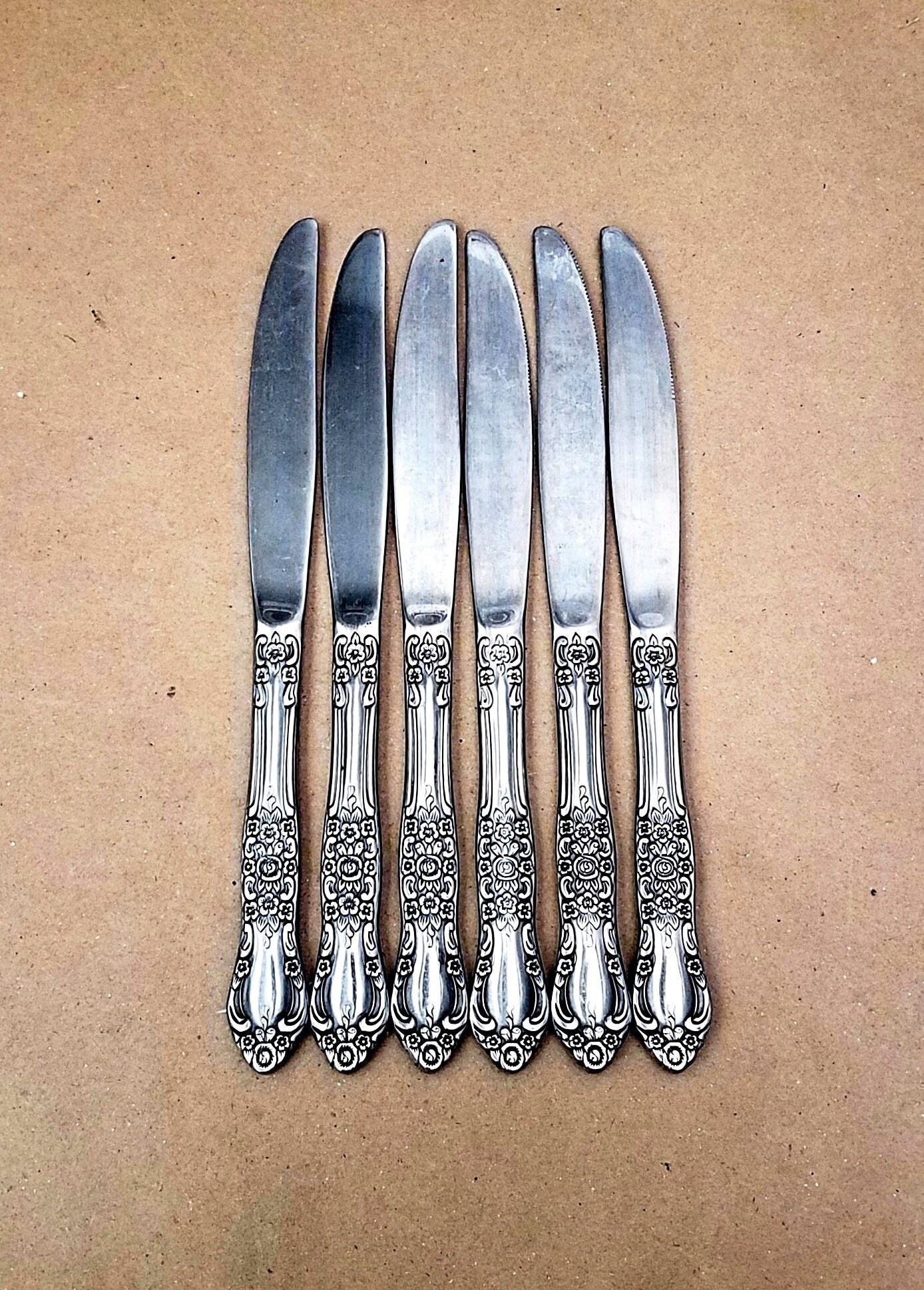 Northland Carolina Banbury Flatware Vintage Oneida Floral Etsy