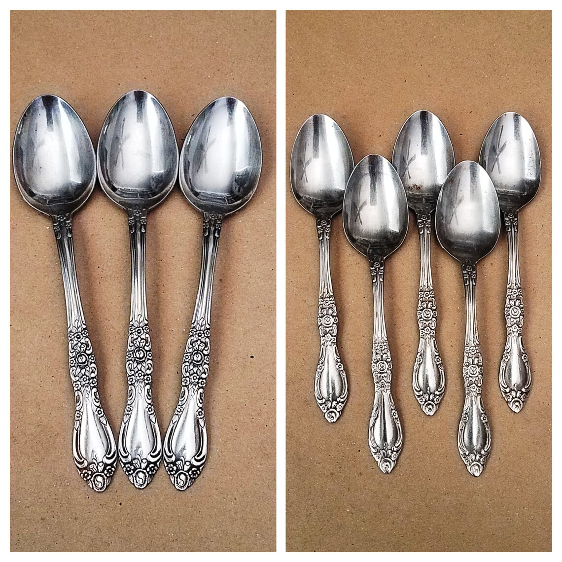 Northland Carolina Banbury Flatware Vintage Oneida Floral Etsy