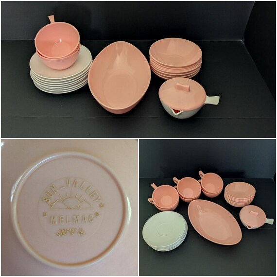 NEW! Vintage Melmac Dinnerware Serving: Debonaire, Imperial Ware