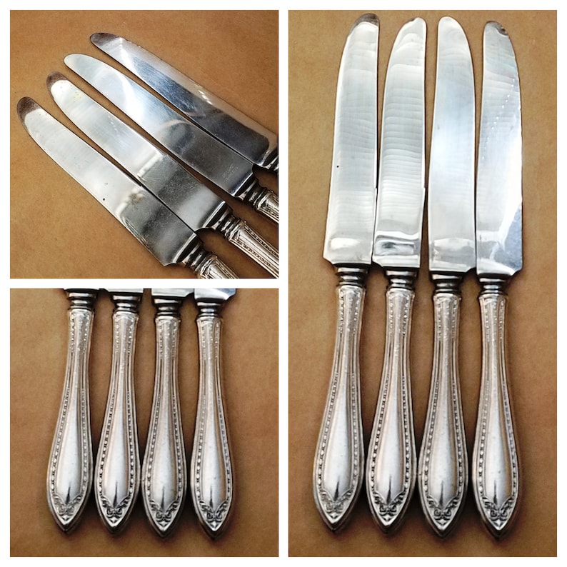 Place /& Svg Elegant Vintage Silverware 1910 SHERATON Silver Plate Flatware Jewelry Home Decor Kitchen Dining Choice Replacements