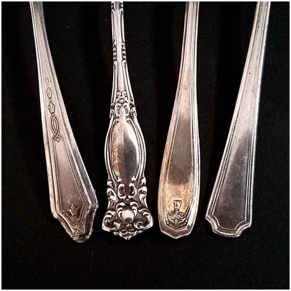 Vintage Orphan Silverplate Five O'Clock Teaspoons: Duchess-Oxford-Chippendale-Clairhill Fairhill, Choice, Replacements, Silverware Jewelry