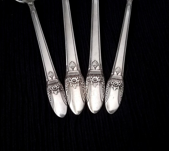 1937 FIRST LOVE Silverplate Flatware, Place & Serving, Rogers