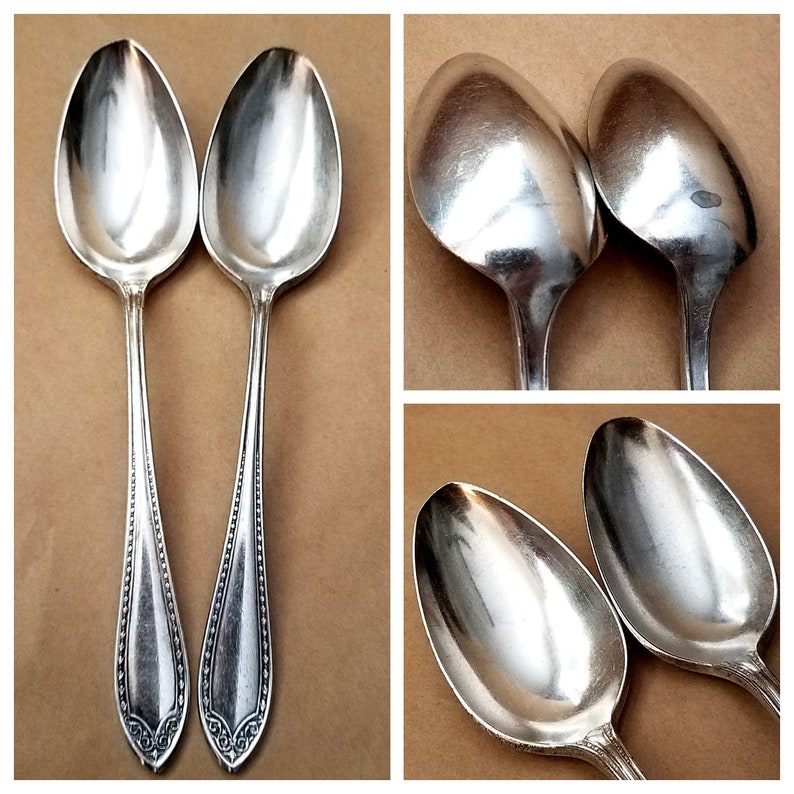 Place /& Svg Elegant Vintage Silverware 1910 SHERATON Silver Plate Flatware Jewelry Home Decor Kitchen Dining Choice Replacements
