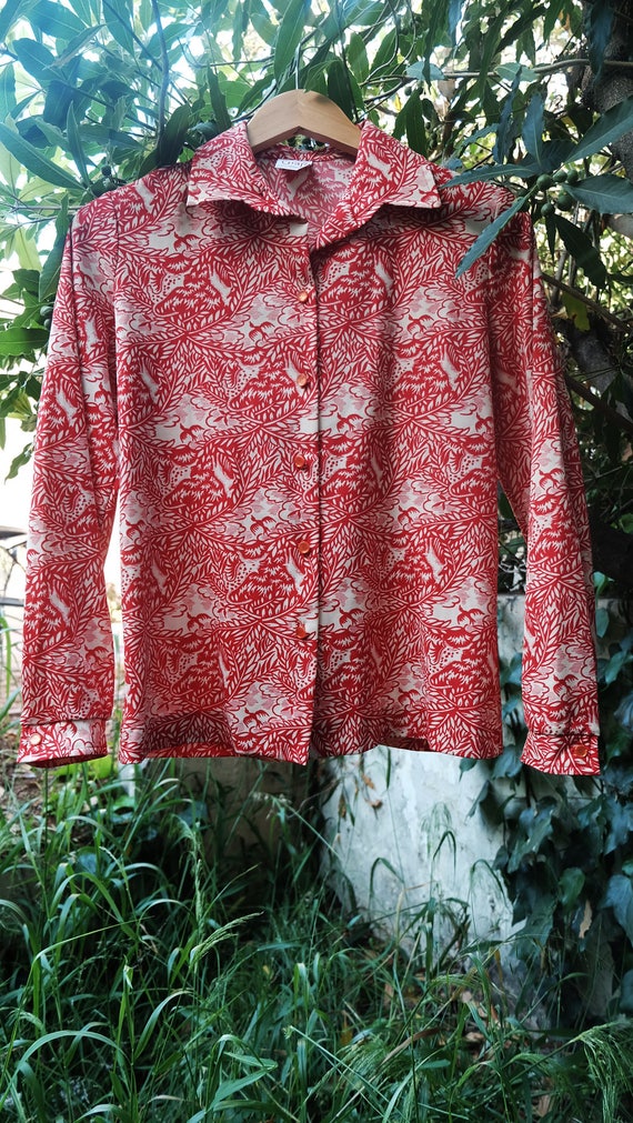 Vintage 1970s Women's Top | Graff California Wear
