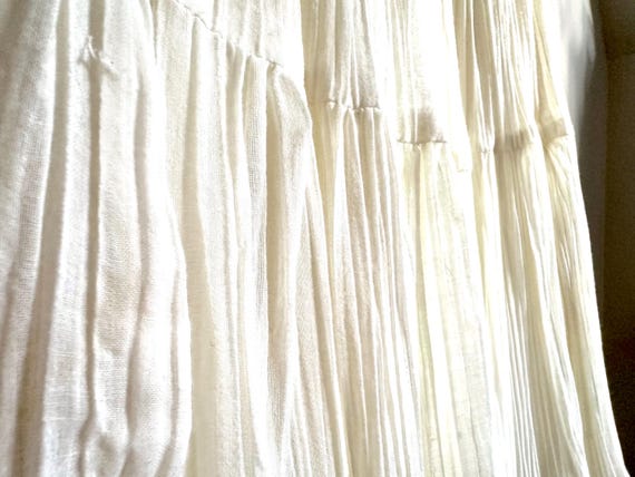 Vintage Gunne Sax Skirt Set: Semi Sheer Gauze Blo… - image 11