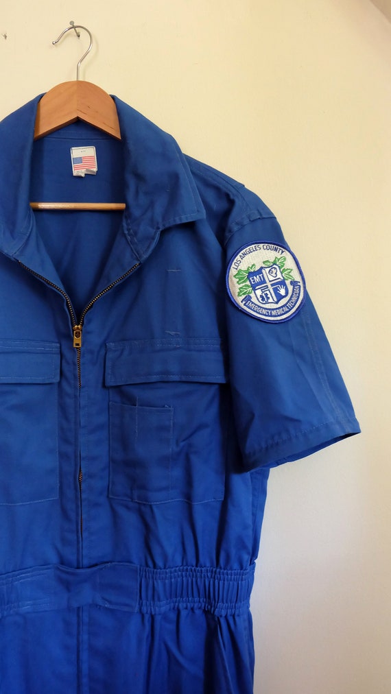 Vintage Coveralls With Original Los Angeles EMT Patch… - Gem