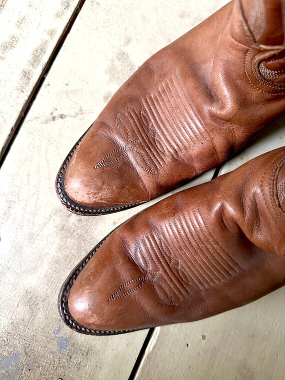 Vintage Tony Lama Cowboy Boots | Men's Vintage Co… - image 7